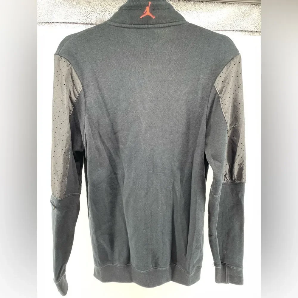 Air Jordan 6 VI Black Full Zip Jacket Men’s Small Jumpman High Collar